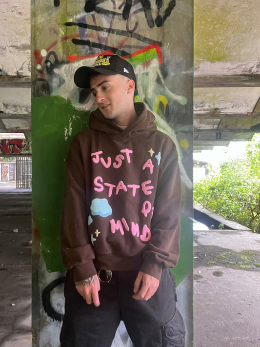 JUST A STATE OF MIND HOODIE